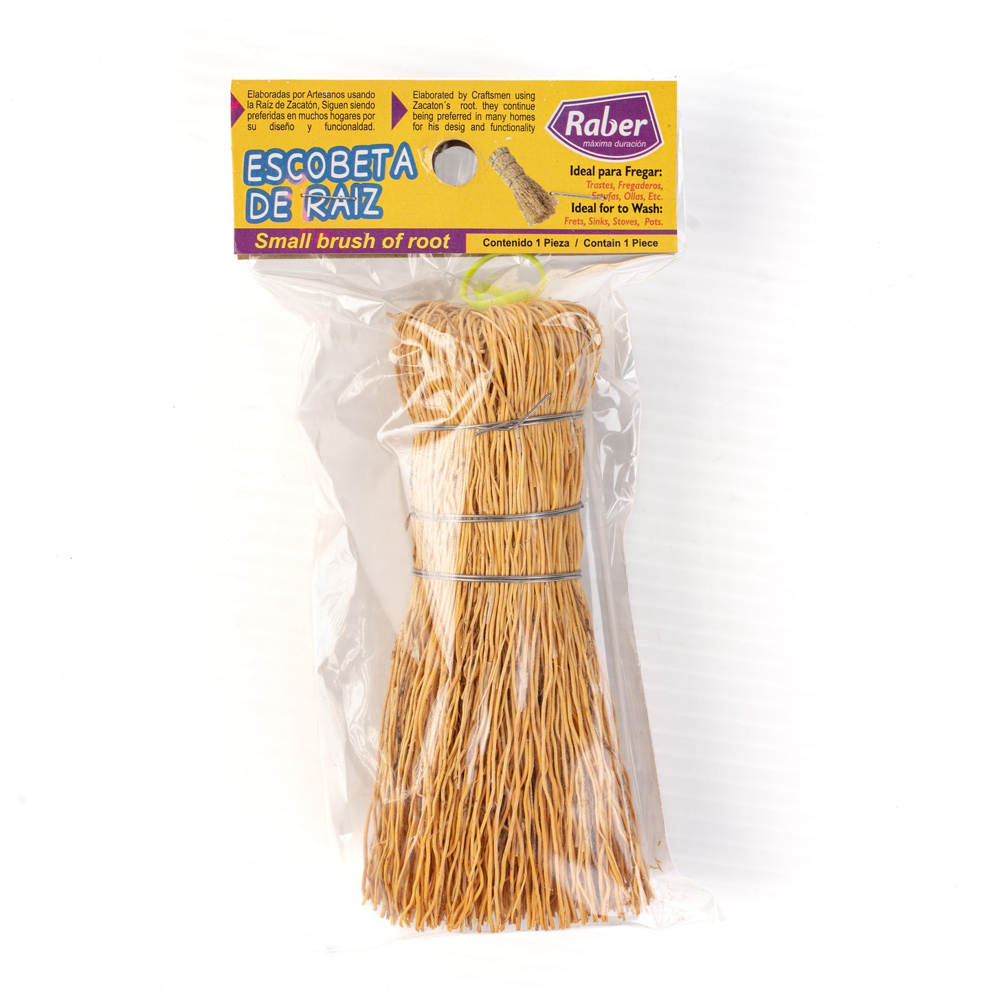 Raber Small Brush of Root (Escobetilla de raiz)