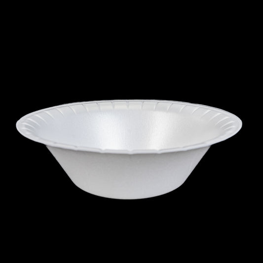 Readi White Foam Bowl 12oz(18X30)