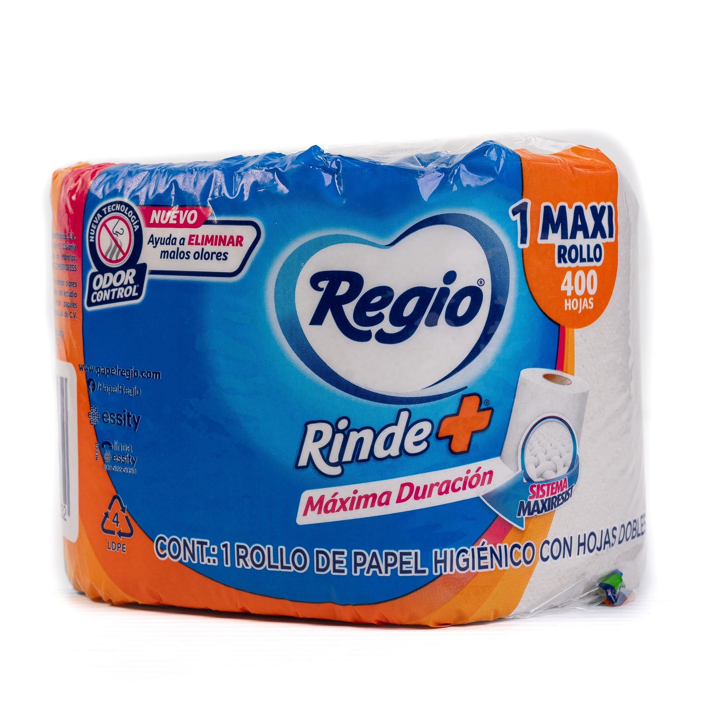 Regio Rinde Plus Toilet Paper Papel De Baño Maxi Rollo 24rls