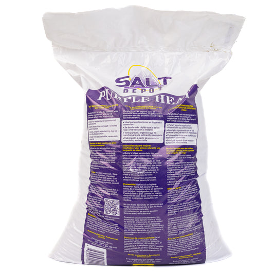 Salt Depot Purple Heat Ice Melt Bag 50Lbs