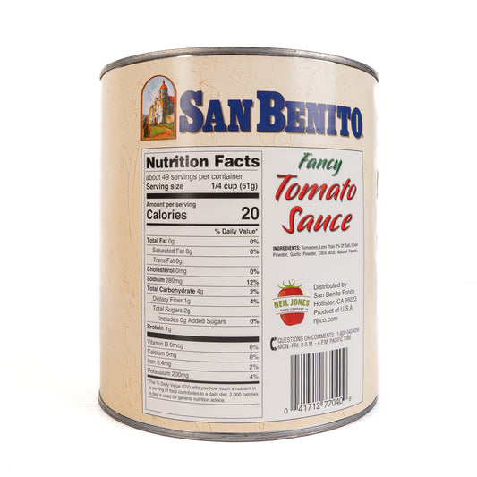 San Benito Fancy Tomato Sauce 6/10ct
