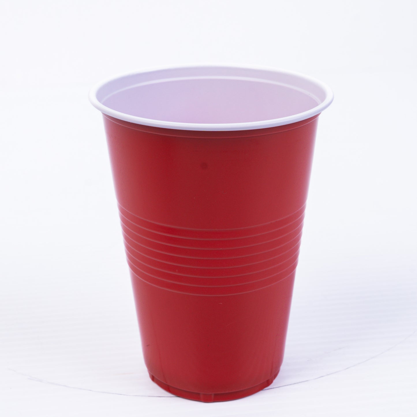Basic Home Red Plastic Cups 16pc(Vaso De Colores Rojo)