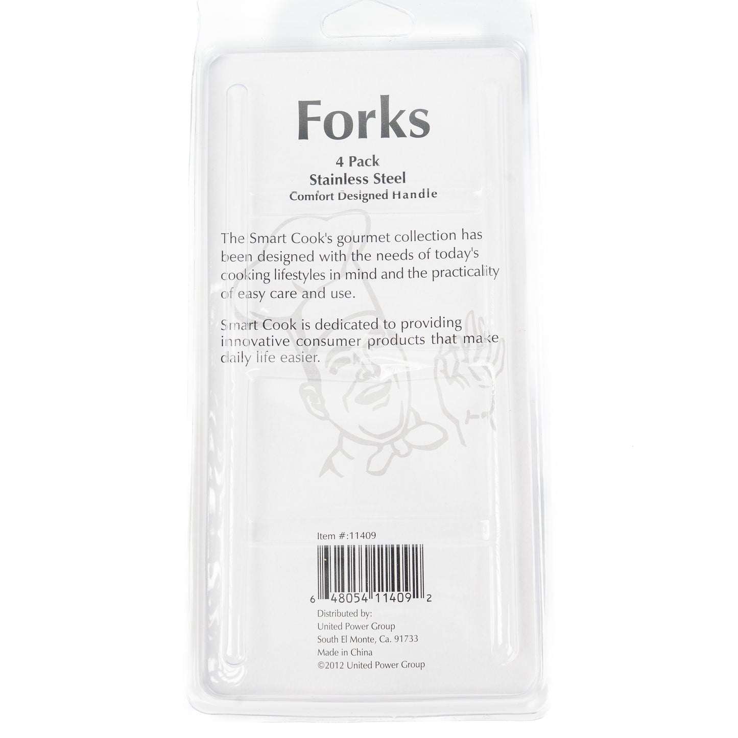 Smart Cook 4pc Dinner Forks Stainless Steel(Tenedores)