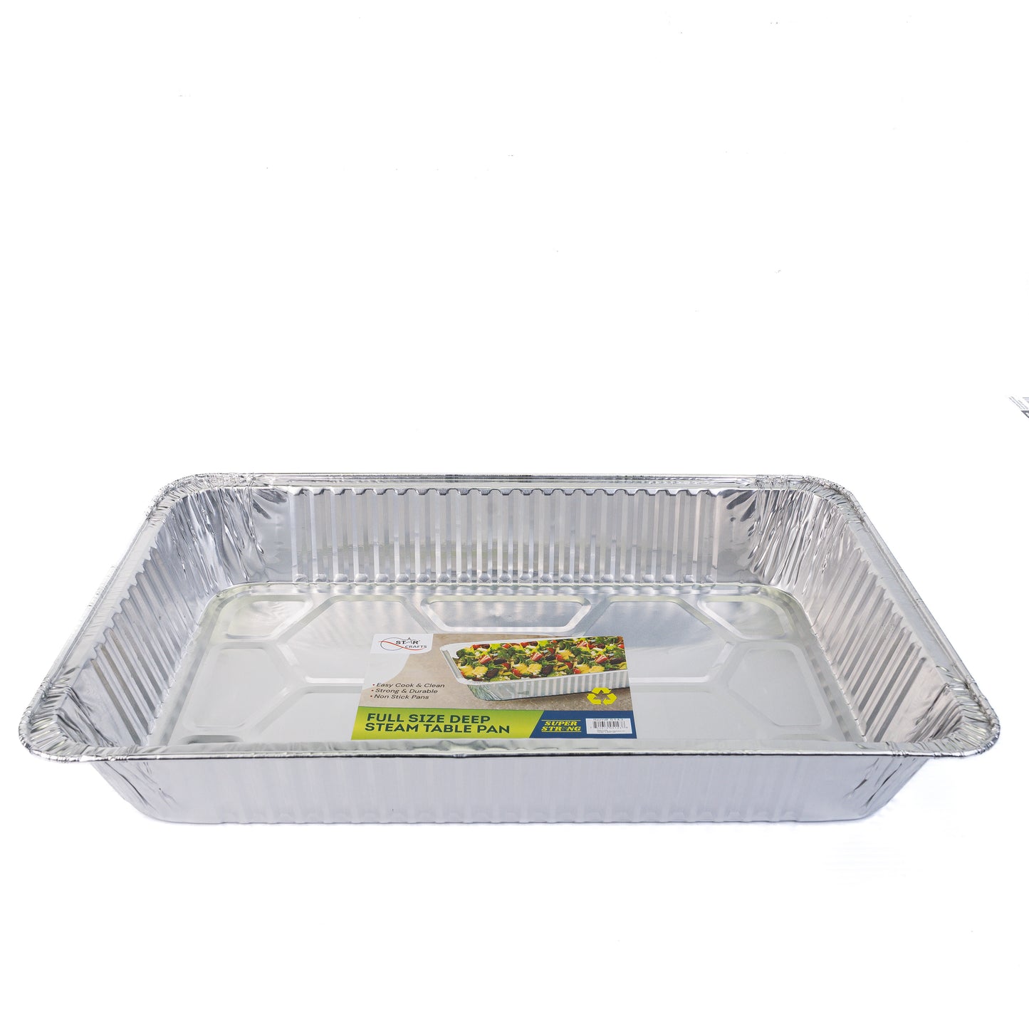 StarCrafts Full Size Deep Steam Table Barcoded