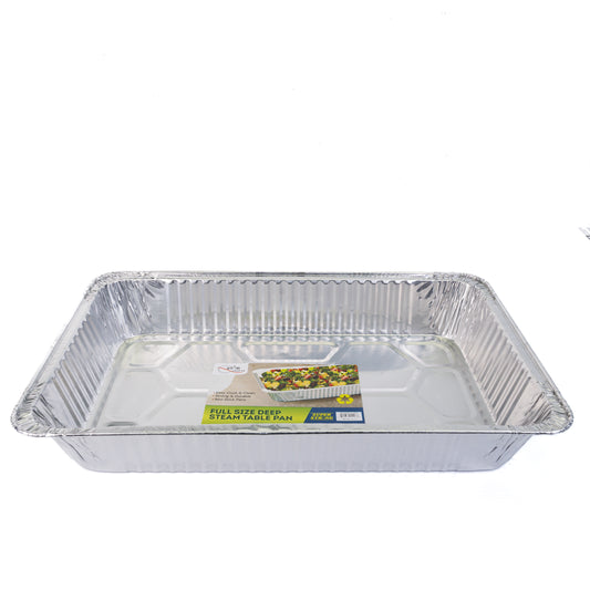 StarCrafts Full Size Deep Steam Table Barcoded 50 CT