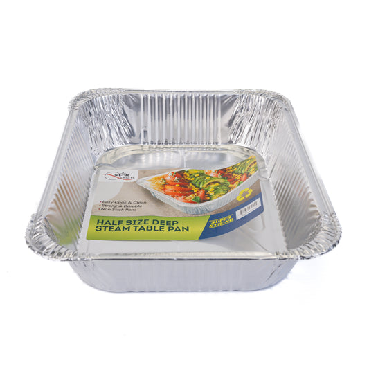 StarCrafts Half Size Deep Steam Table Barcoded 100/count