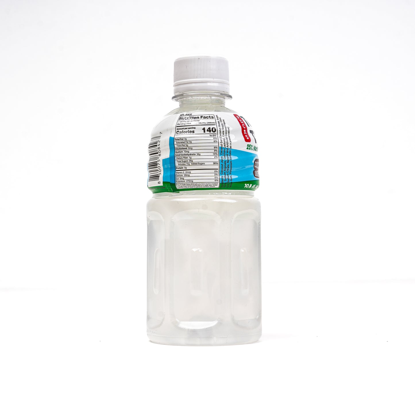 POCAS TOK TOK 25% Nata de Coco Coconut Juice Drink 12/10.8OZ