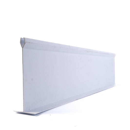 T Shape White Plastic with Green Trim Divider