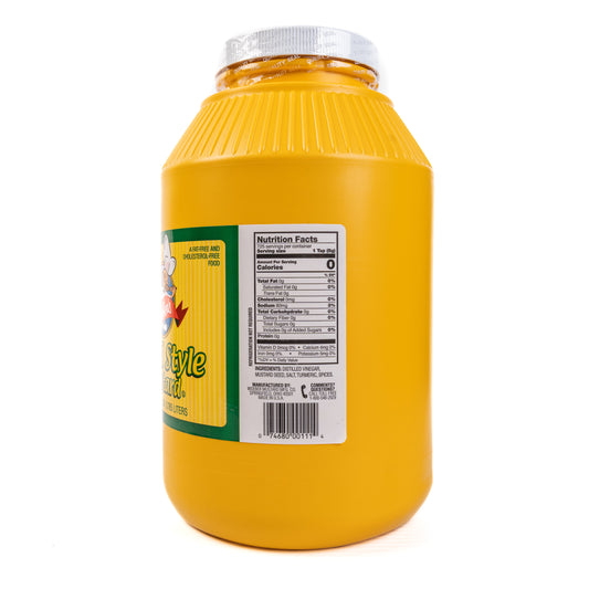 Woebers Salad Style Mustard Mostaza