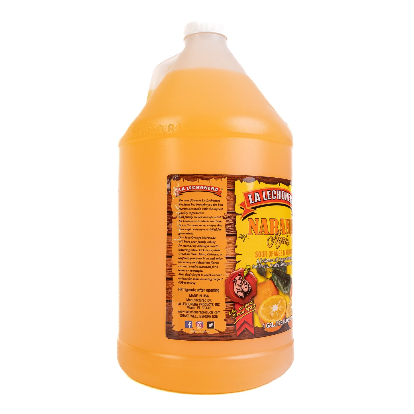 Lechonera Naranja Agria Sour Orange Marinade 1 Gal