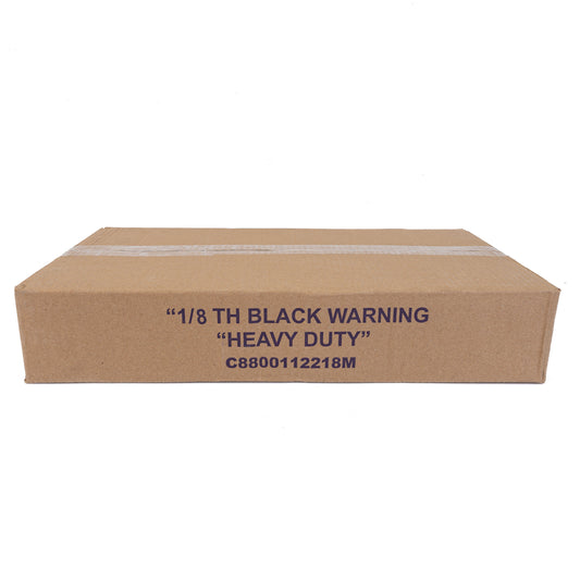 1/8 Plastic Bag Black  "Heavy Duty" 1500