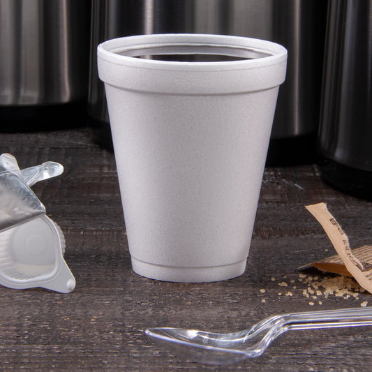 Dart 10oz EPS Foam Cup White 10J10-1000