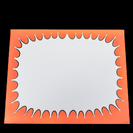 11X14 Red Burst Sign Cards