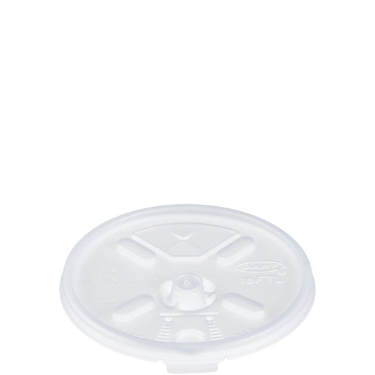 Dart 12-24oz Plastic Lid with Lift n’ Lock 16ftls-1000