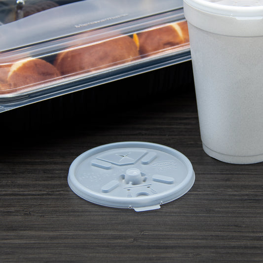 Dart 12-24oz Plastic Lid with Lift n’ Lock 16ftls-1000