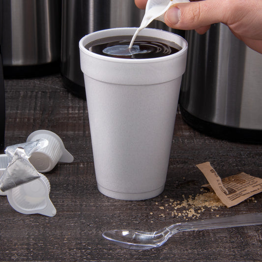 Dart 16oz Foam Cup White 16J16-1000