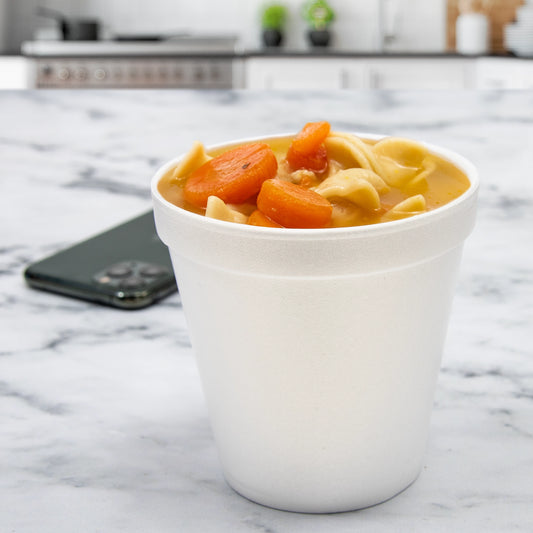 Dart 16oz Foam Container White 16MJ20-500
