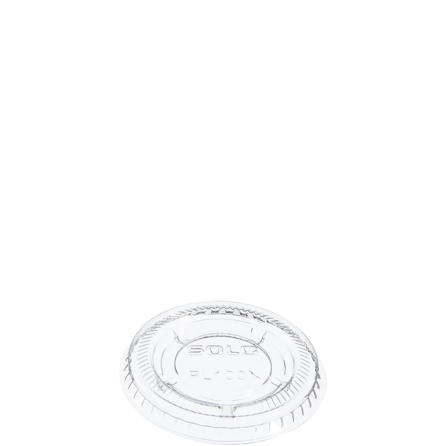 1 OZ PET Plastic Soufflé Cup Lid Clear(Container 1 oz)-2500