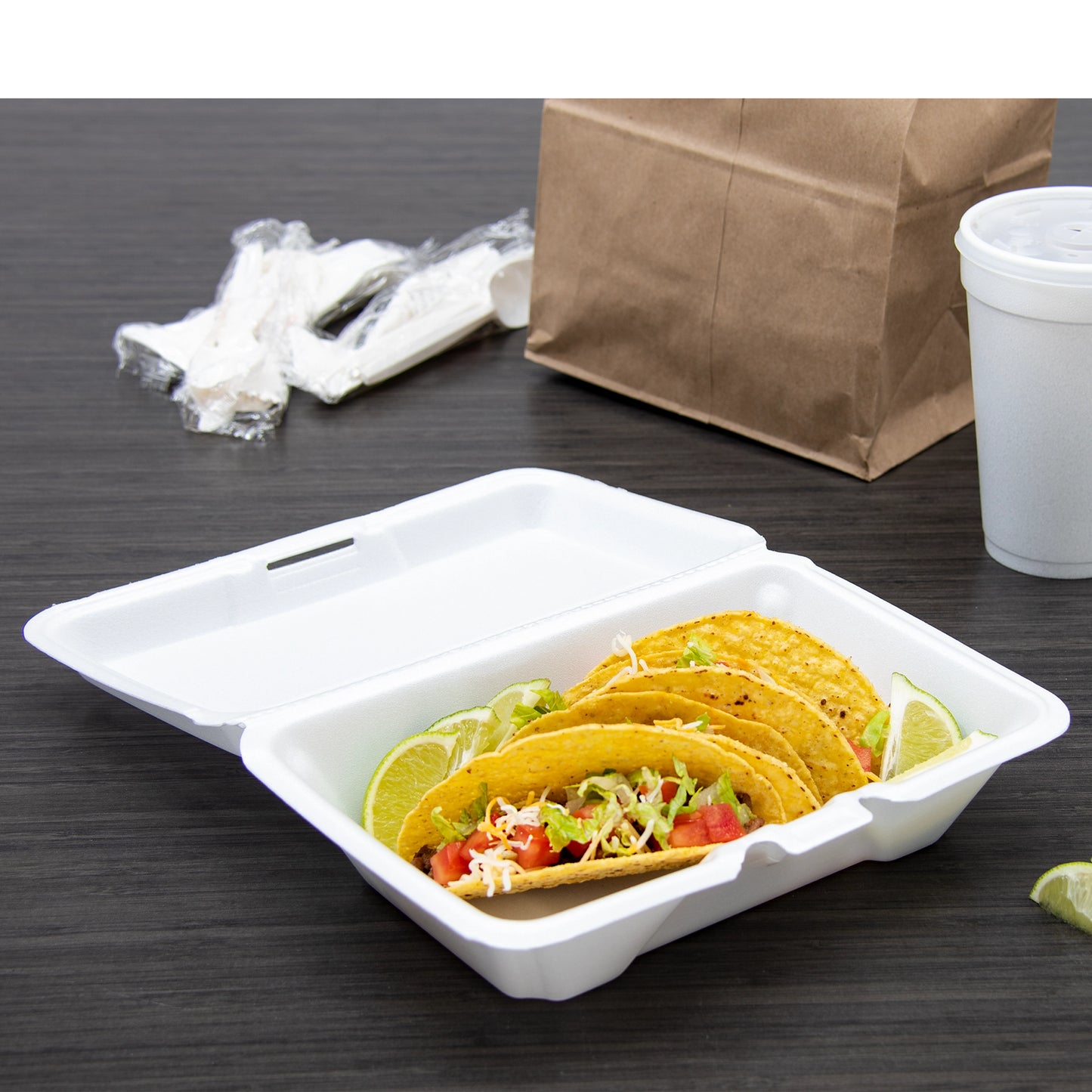 Dart Foam Container 205HT1-200