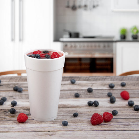 Dart 20oz EPS Foam Cup White 20J16-500