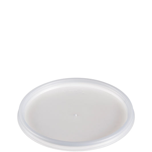 Dart 5-32oz HIPS Plastic Vented Lid Translucent 20JL-1000