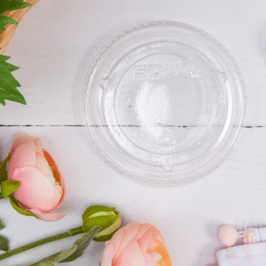 Dart 20oz PET Plastic Non-Vented Lid Clear 662TP-1000