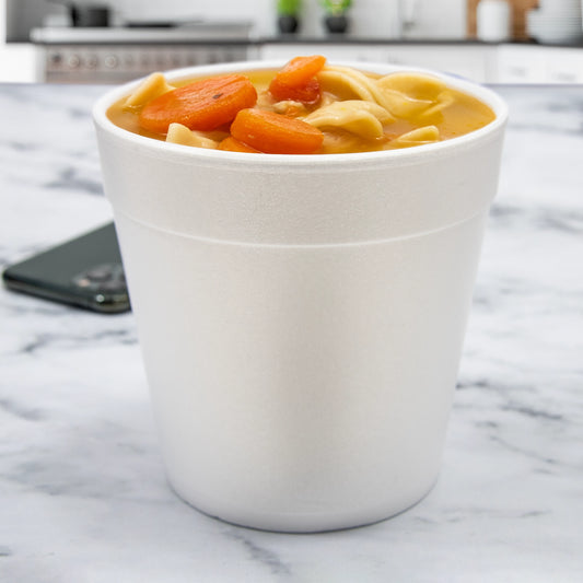 Dart 32oz Foam Container White 32MJ48-500