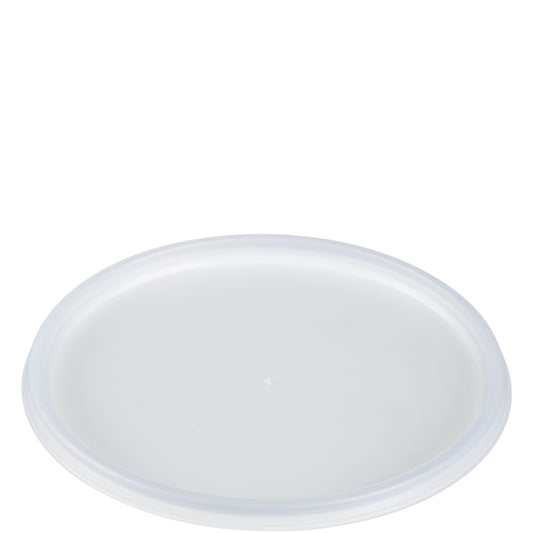 Dart 48oz HIPS Plastic Vented Lid Translucent 48JL-500