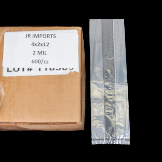 Poly Bag 4X2X12 2.0 MIL-1000