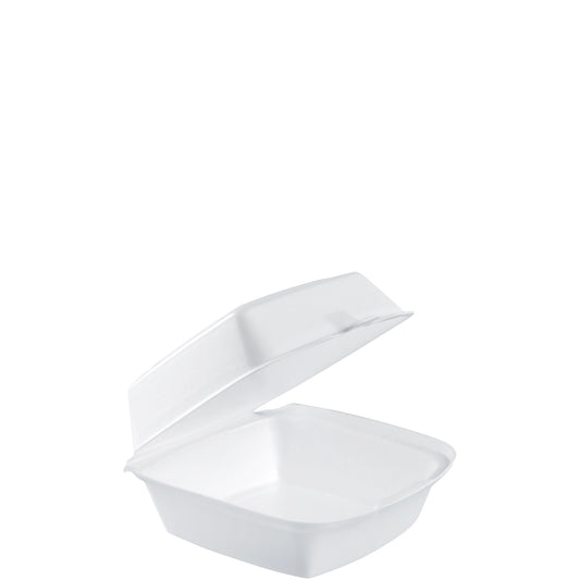 Dart Foam Sandwich Container White 60HT1-500