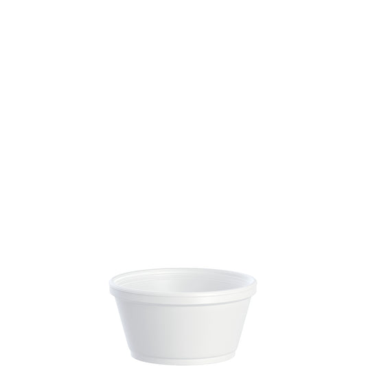 Dart 8oz Foam Container White 8SJ20-500