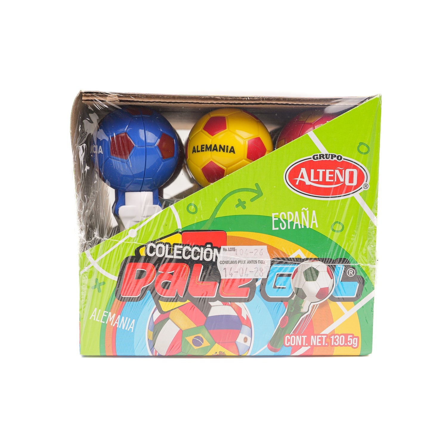 Alteno Coleccion Pale Gol Flavored Llolipops 4.6oz/ box