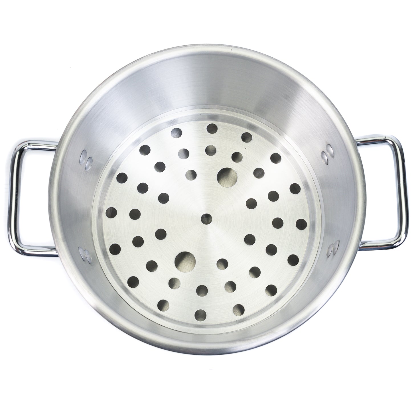 Aluminum Stock Pot w/Steamer 8\12\18\20 QT 4PC