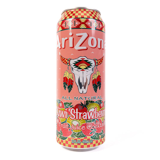 Arizona Kiwi Strawberry Fruit Juice Cocktail Drink 22oz