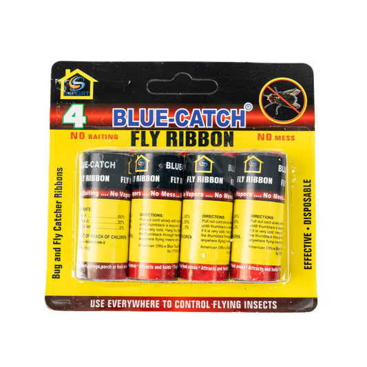 Blue Catch Fly Ribbon 4pc (Atramamoscas)