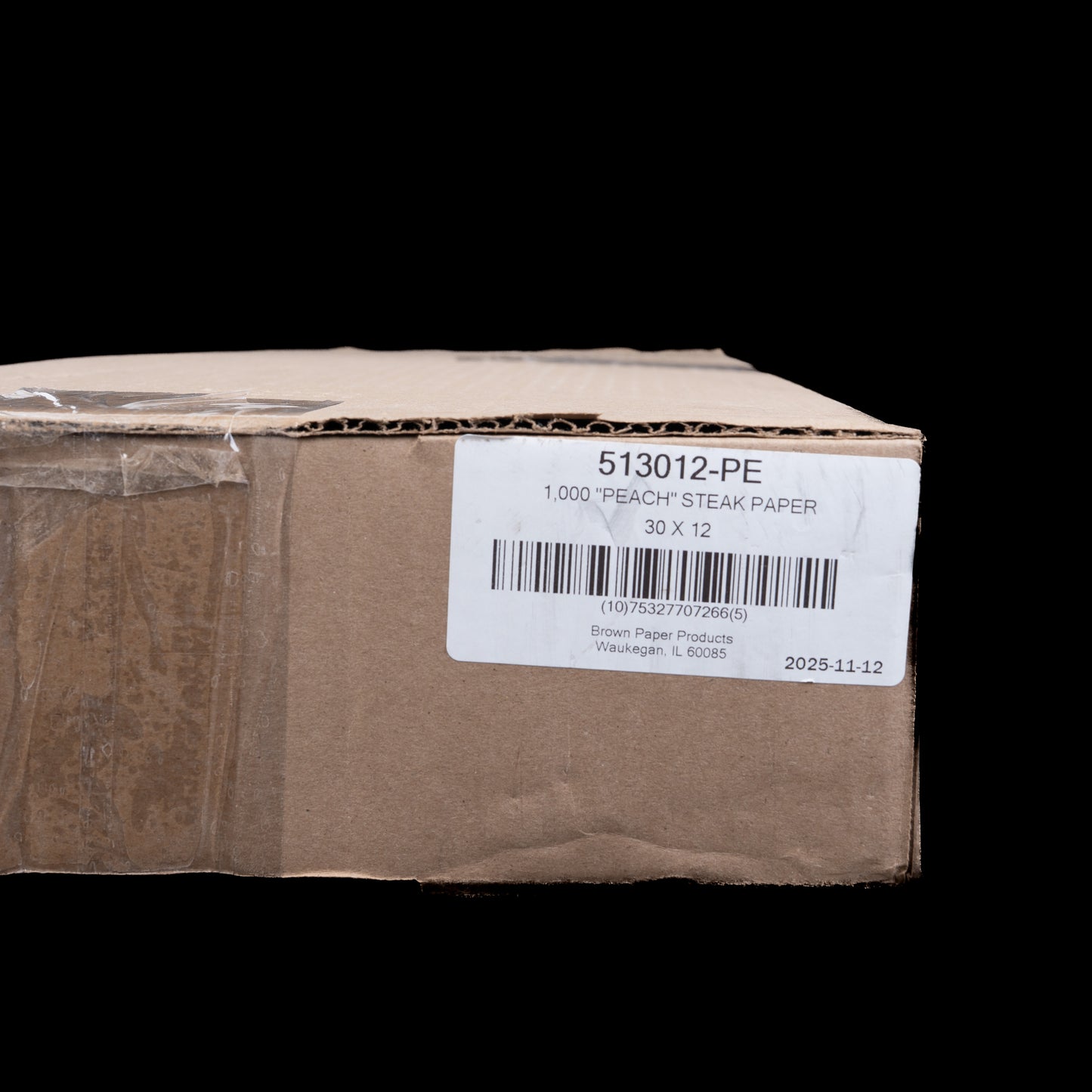 Brown Paper Goods Peach Steak Paper 12X30/1000 sheets 513012-PE