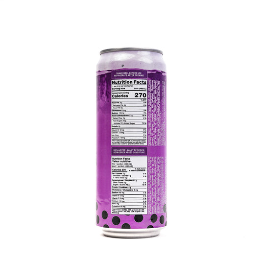 POCAS Bubble Tea Taro Tapioca Pearls 24/490ml