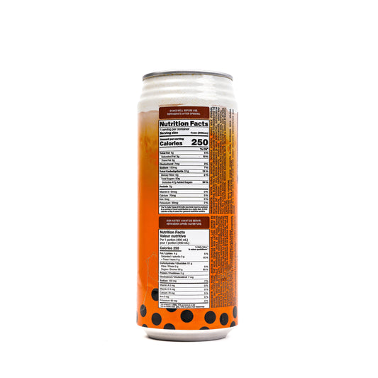 POCAS Bubble Tea Thai Tea Tapioca Pearls 24/490ml