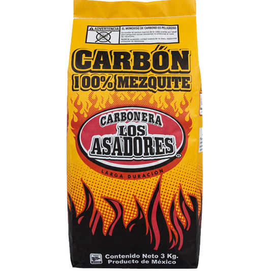 Carbon Los Asadores 100% Mezquite / Charcoal