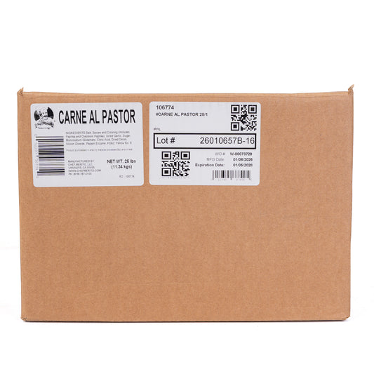 Chef Merito Carne Al Pastor 25 Lbs