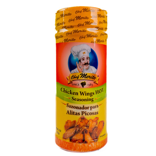 Chef Merito Chicken Wings Hot 12/11 OZ