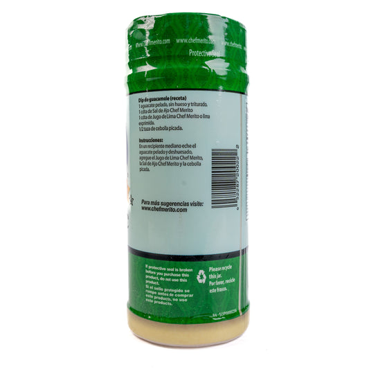 Chef Merito Garlic Salt Sal De Ajo 12/12.5 OZ