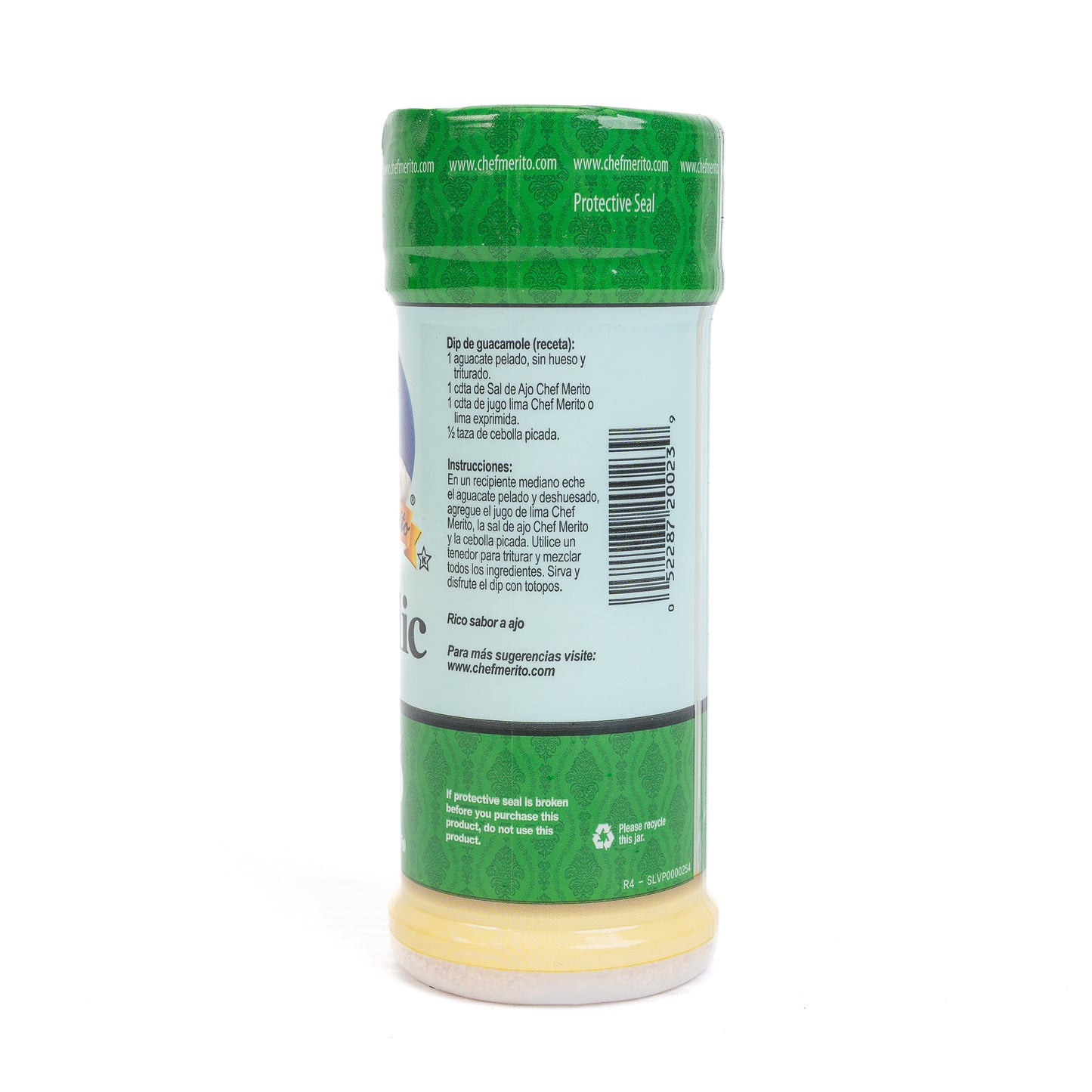 Chef Merito Garlic Salt Seasoning 12/4.5oz
