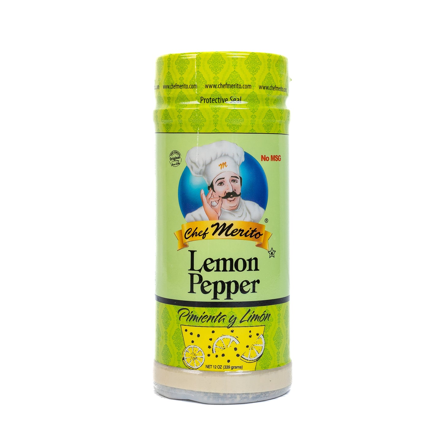 Chef Merito Lemon Pepper Seasoning 12/12oz