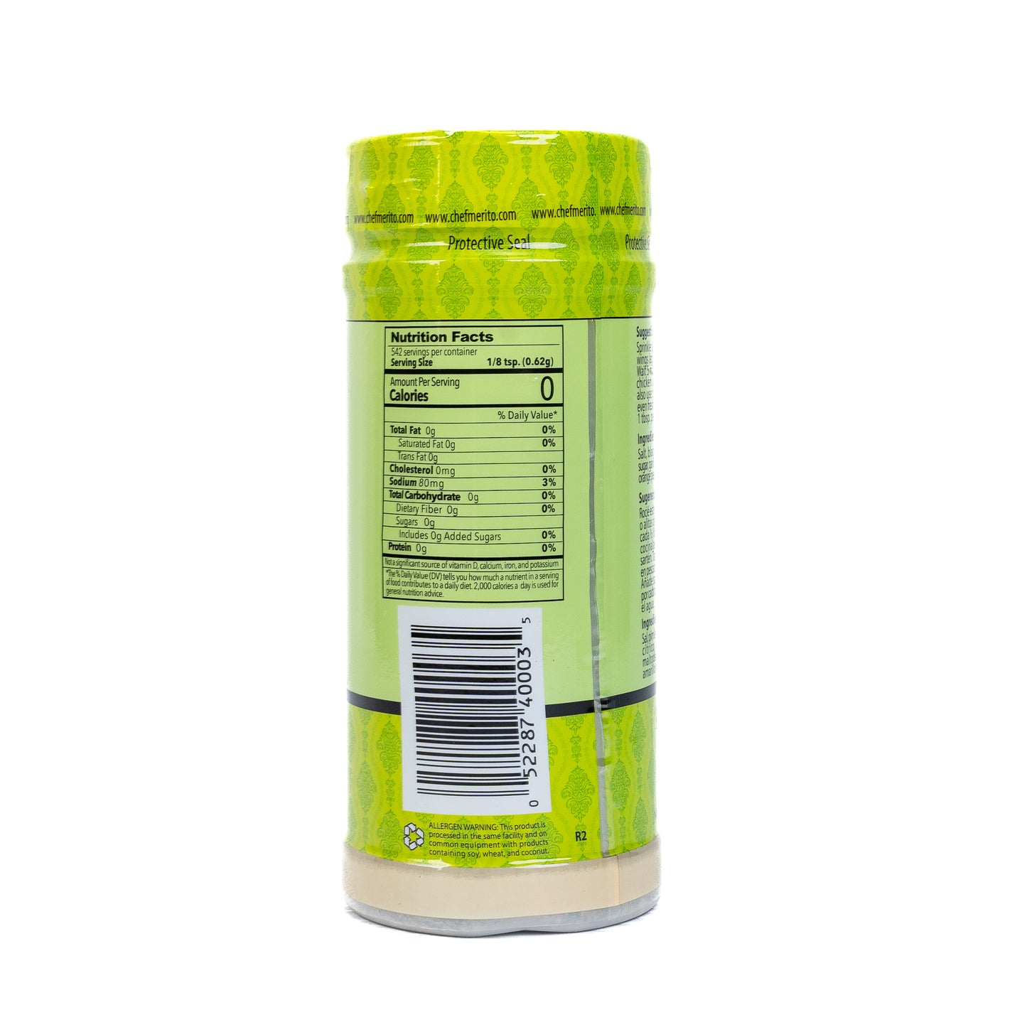 Chef Merito Lemon Pepper Seasoning 12/12oz