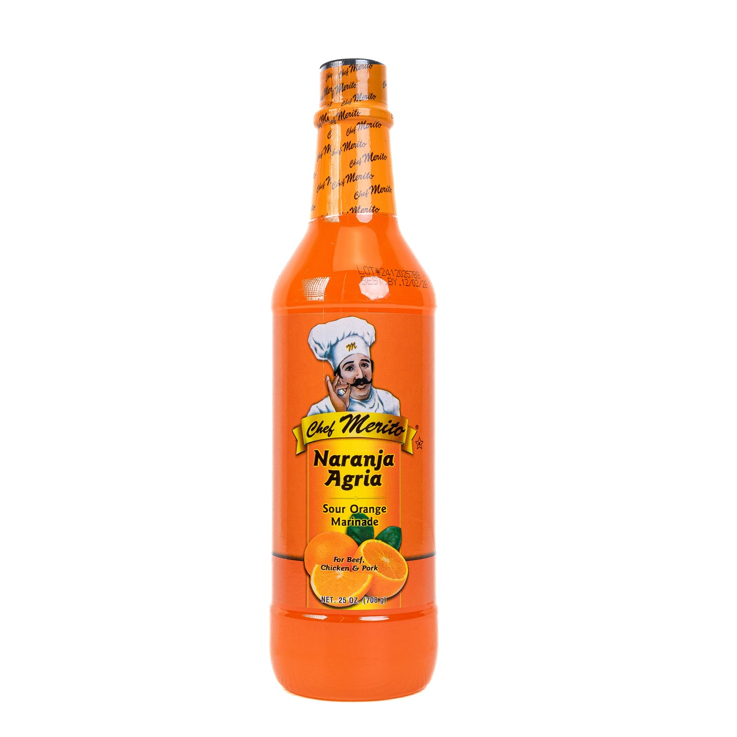 Chef Merito Sour Orange Marinade Naranja Agria 12/25oz