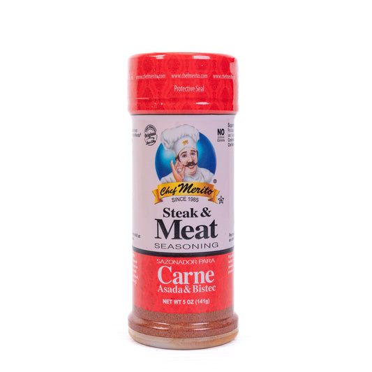 Chef Merito Steak & Meat Seasoning 12/5 oz