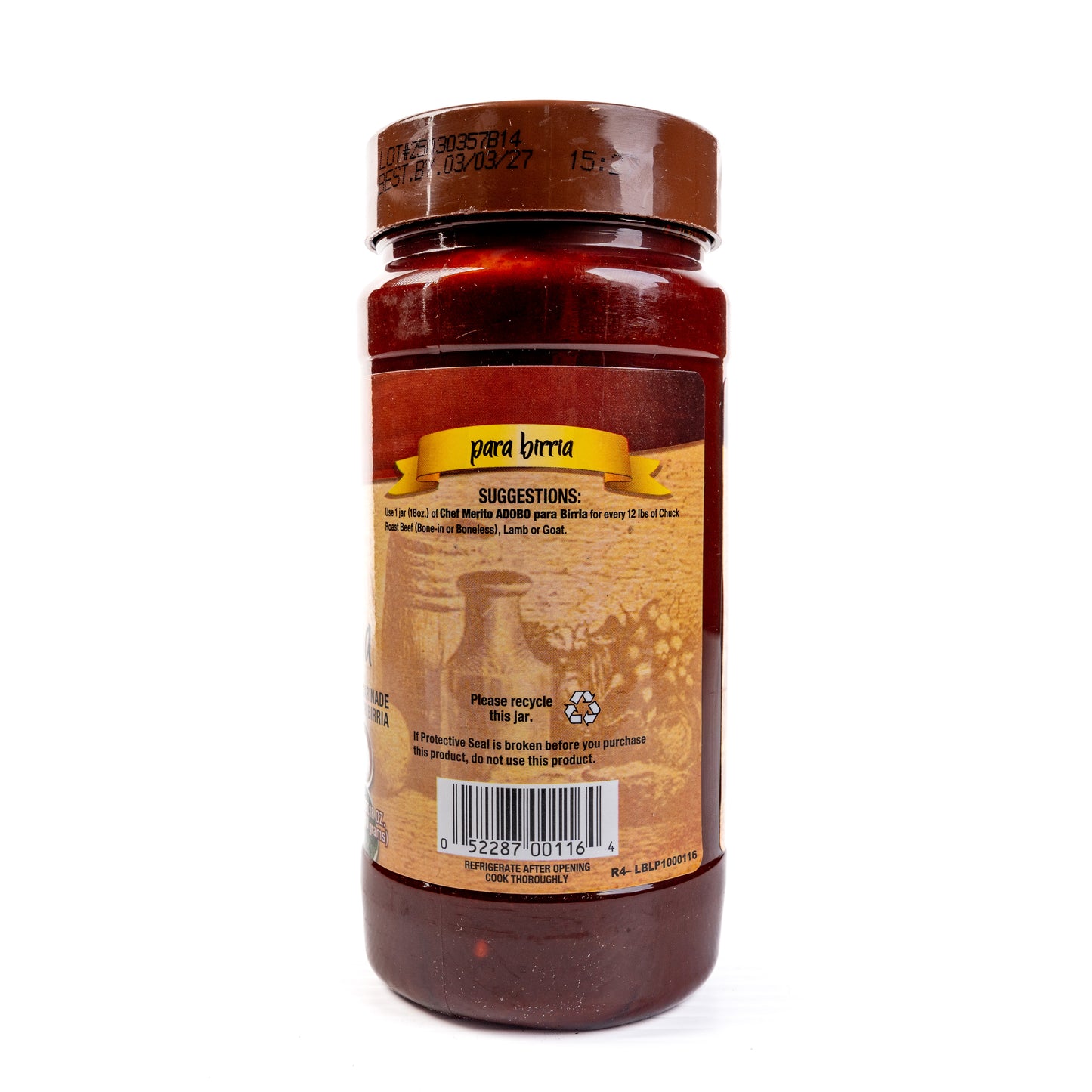 Chef Merito Adobo Para Birria 6/18 OZ