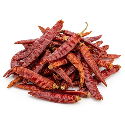 Chile de Arbol Indio Descolado (Roasted Chile de Arbol Stemless)