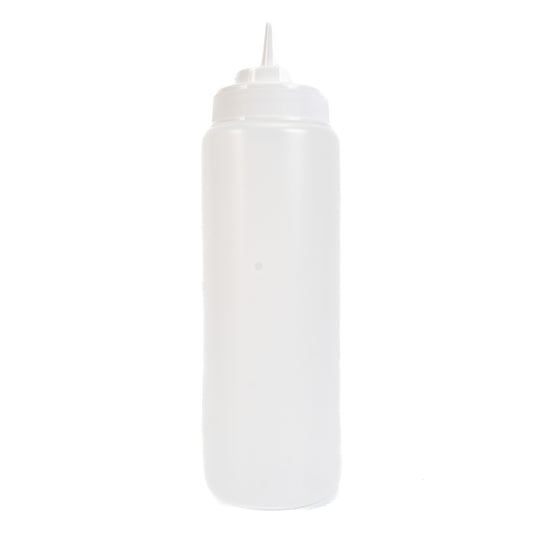 Choice Clear Wide Mouth Squeeze Bottles 6/32OZ (Botellas Para Salsa)